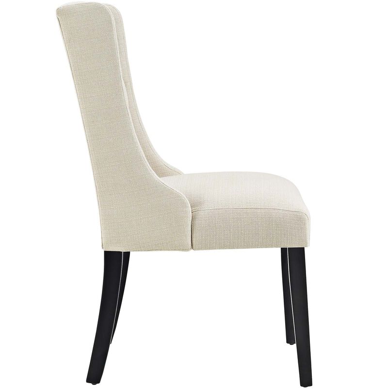 Baronet Button Tufted Fabric Dining Chair image number 2
