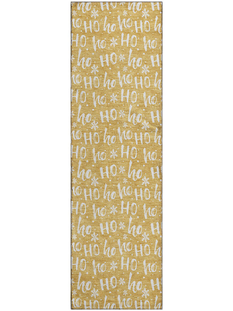 Merry & Bright MY22 Gold 2'3" x 7'6" Rug