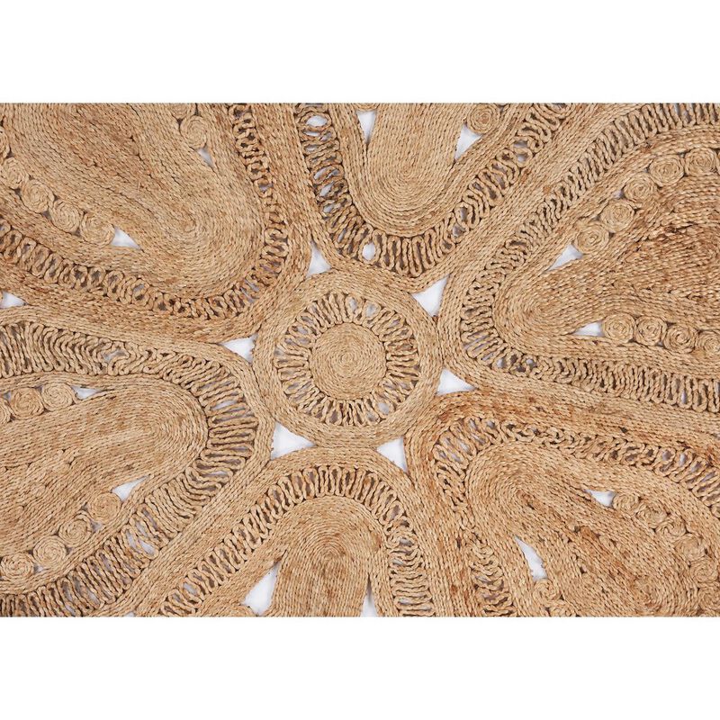 LR Home Boutique Jute Jute Area Rug Indoor image number 6