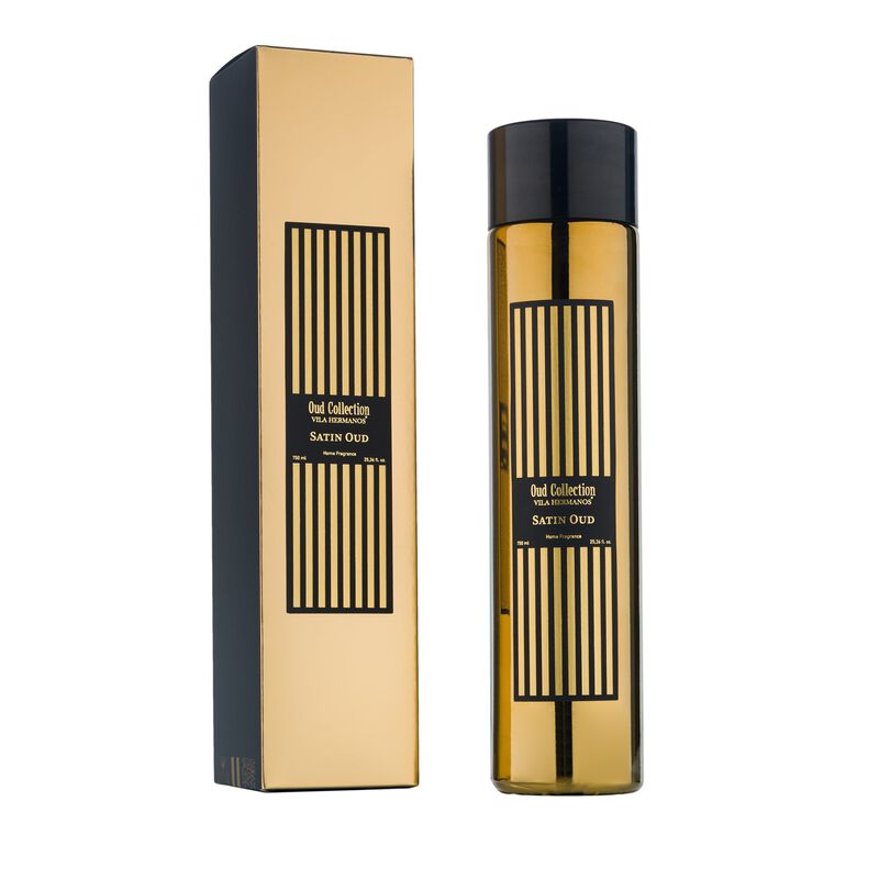 Reed Diffuser OUD COLLECTION 750ml Gold Satin Oud 2.95 diam. x 13.39 in image number 0