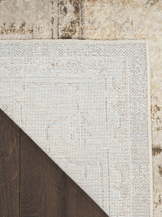 Astra Machine Washable ASW11 Beige 3'3" x 5' Rug