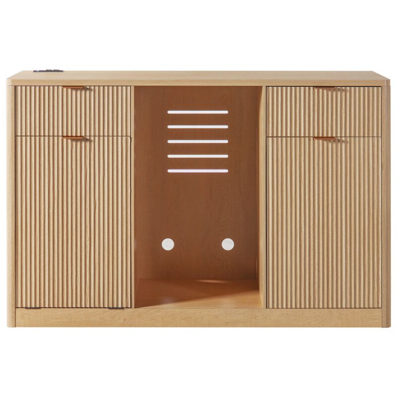 Cekfal Mini Fridge Wine Bar Sideboard Cabinet image number 0