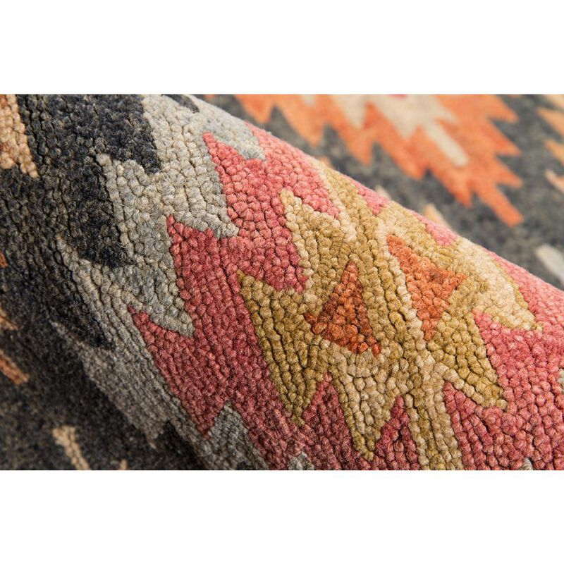 Momeni Transitional Rectangle Area Rug, Black, 5' X 8'