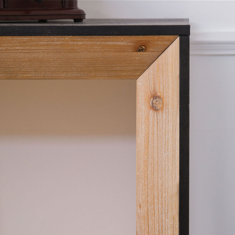 GOODSILO 59in Modern Wood Console Table Entryway Sofa Table Rustic Contemporary Design image number 6