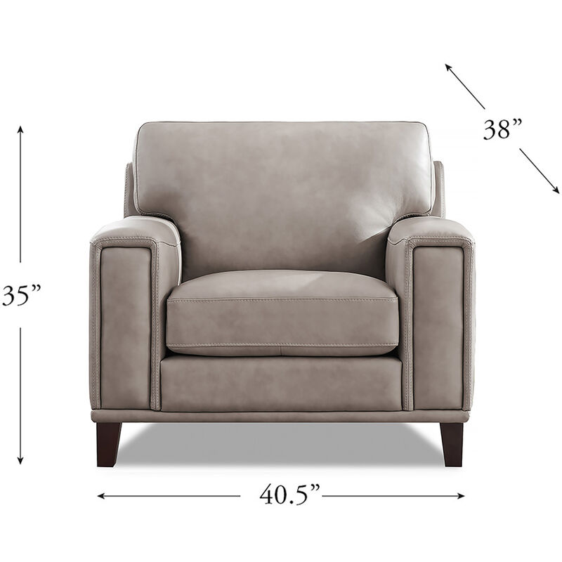 Hayward Top Grain Leather Chair