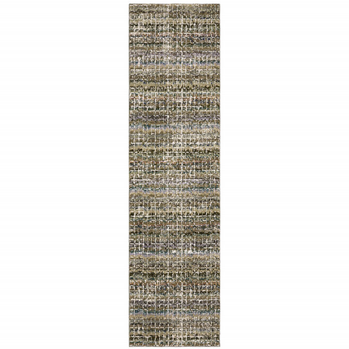 HomeRoots Abstract Runner Rug