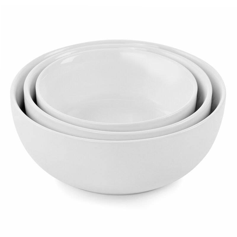 Gibson Elite 4 Piece Bowl Set with Metal Rack