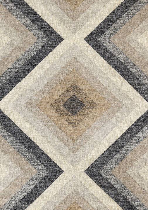 HomeRoots Geometric Area Rug