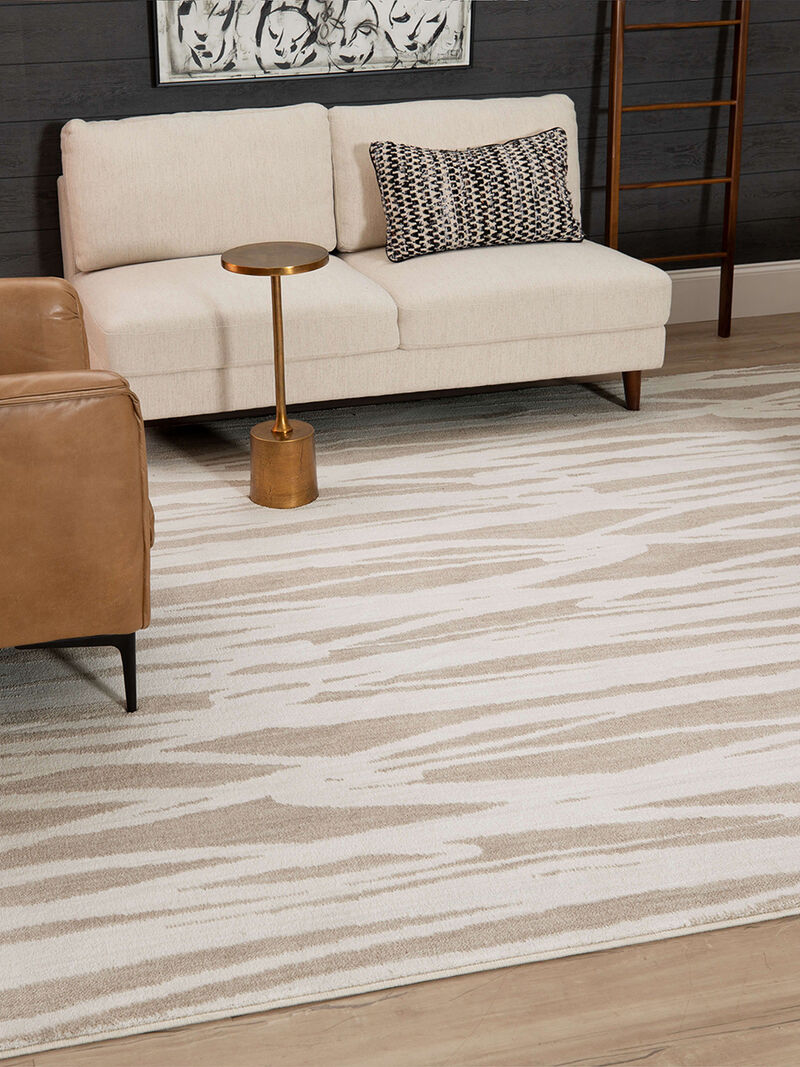 Rendition by Stacy Garcia Home Mezzo Oyster 2' 4" X 7' 10" Rug
