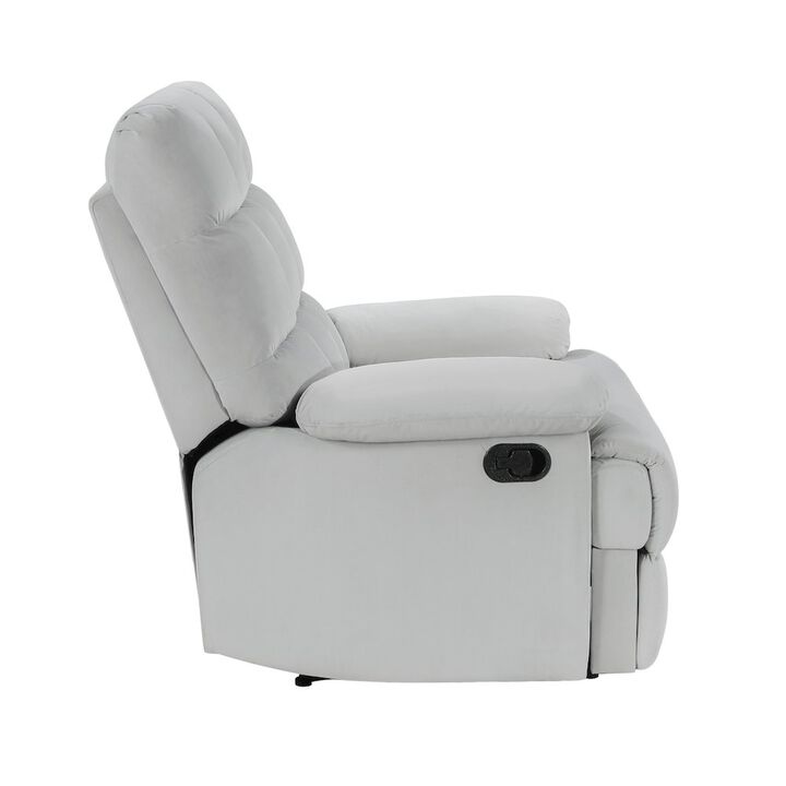Lexicon Colin Velvet Manual Recliner