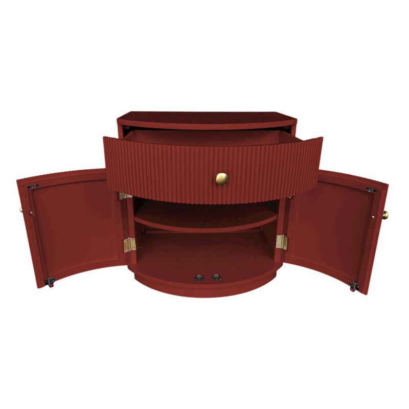 Alpine Furniture Olivia Nightstand image number 6