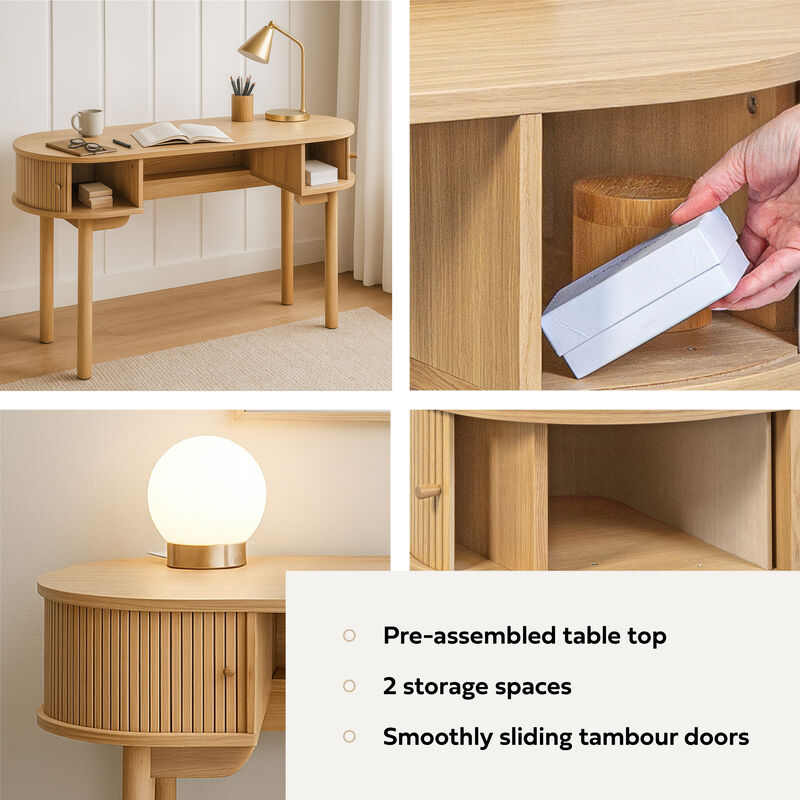 WERMO Writing and Makeup Vanity Desk.