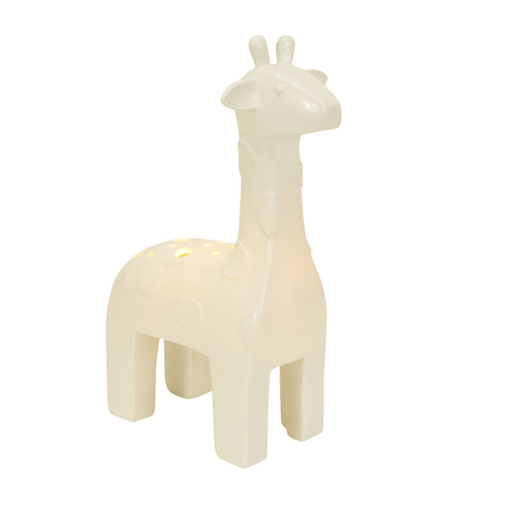 Lambs & Ivy Giraffe Nursery/Child Table Top Night Light Soft-Glow LED Lamp