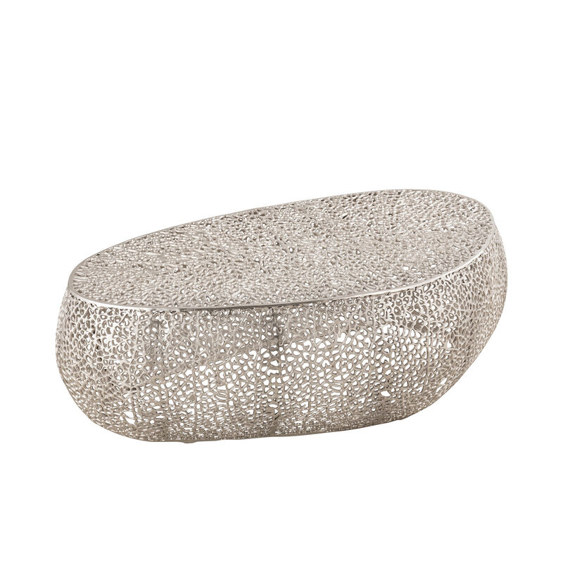 Iveressae Oval Open-Mesh Coffee Table image number 6