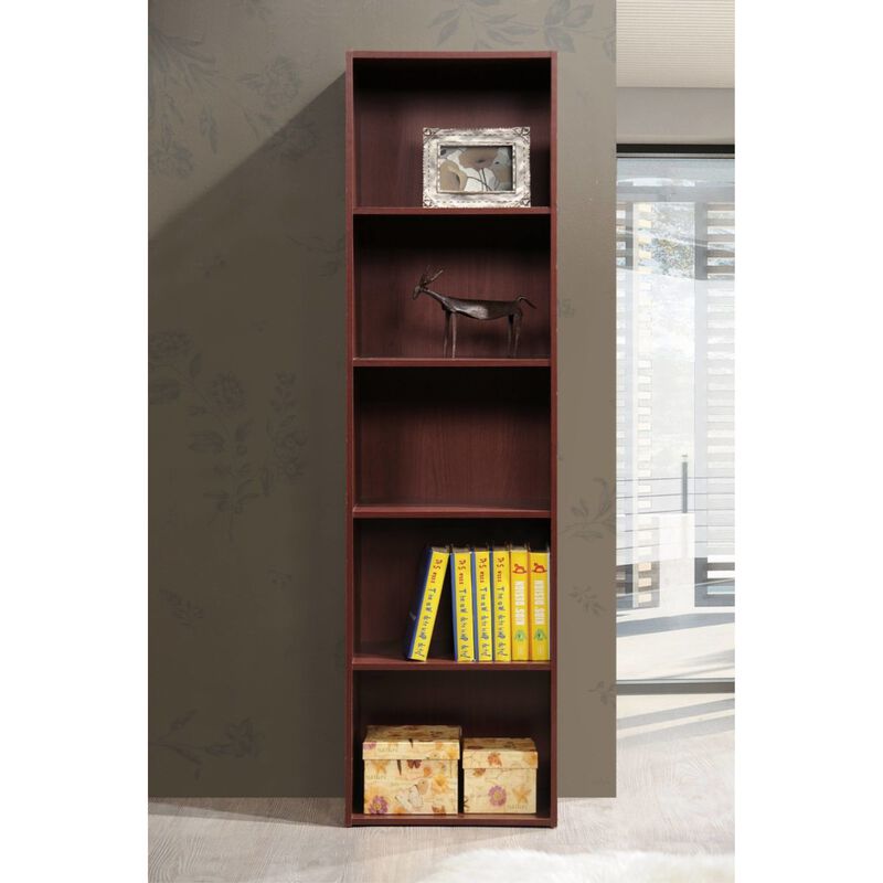 Hodedah  Five Shelf Bookcase
