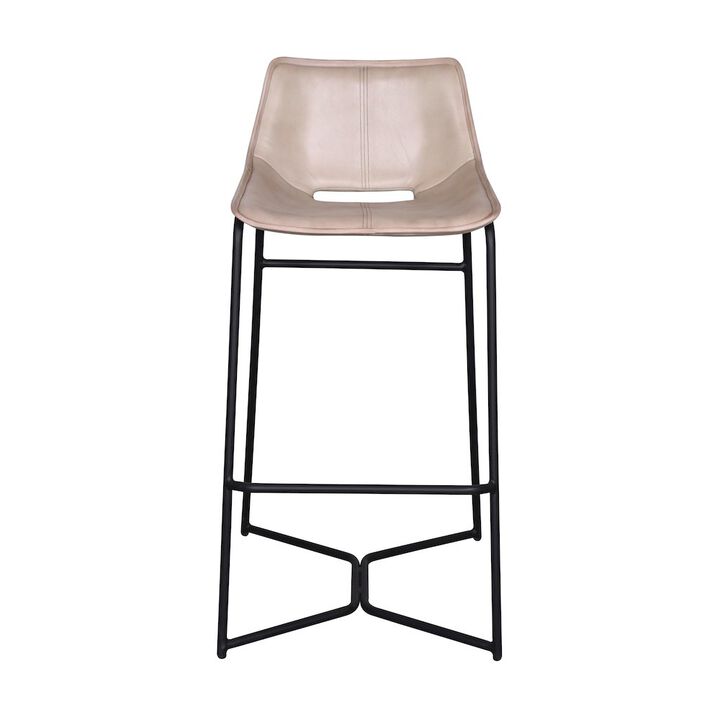 World Interiors Brisbane Stanley Bar Chair in Antique Ivory