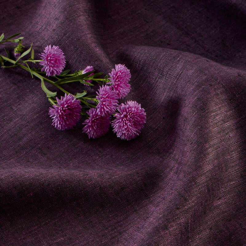 Solino Home 100% Pure Linen Table Throw - Athena.