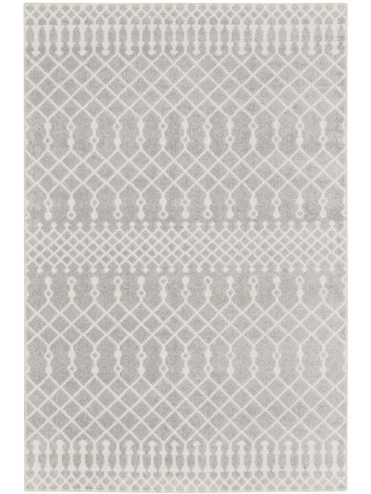 Astra Machine Washable ASW10 Gray 3'3" x 5' Rug
