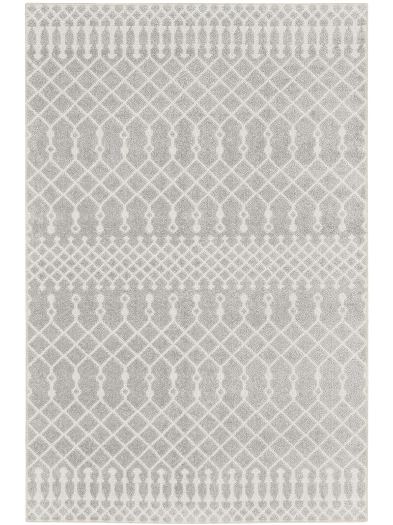 Astra Machine Washable ASW10 Gray 3'3" x 5' Rug