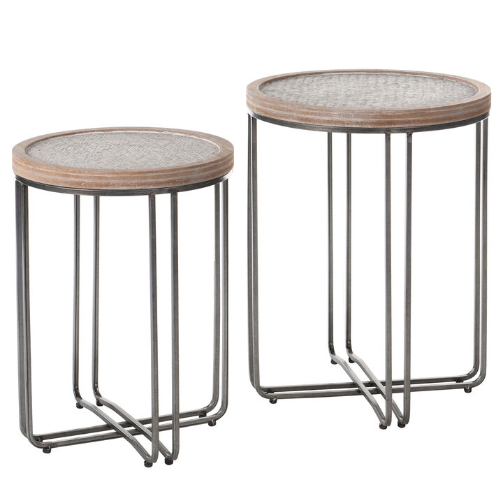 Ryder Nested Round Tables (Set of 2)