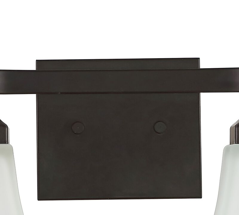 Staunton Iron/Glass Modern Cottage LED Vanity Light