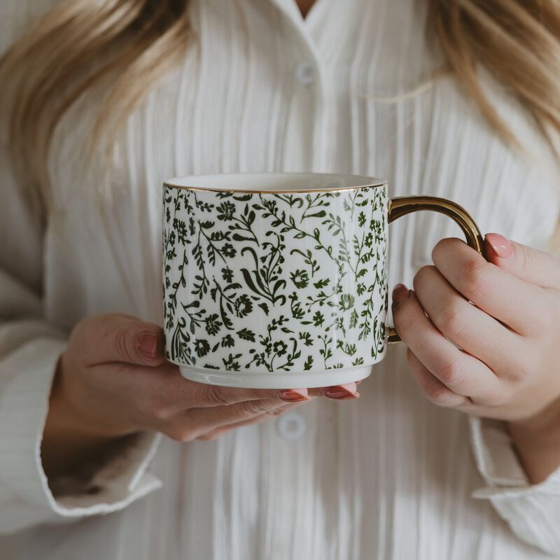 Ditsy Floral 14 oz Coffee Mug image number 3