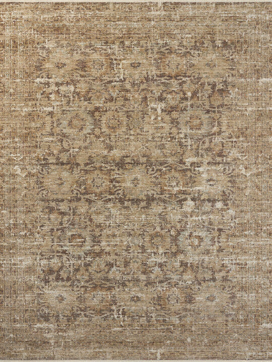 Heritage HER-02 Bark / Multi 18" x 18" Sample Rug by Patent Pending