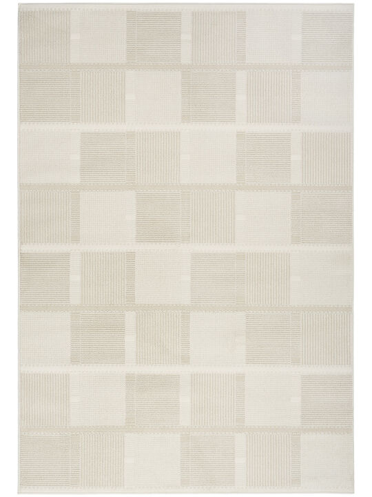 Nordic NRC09 Ivory/Beige 4' x 6' Rug