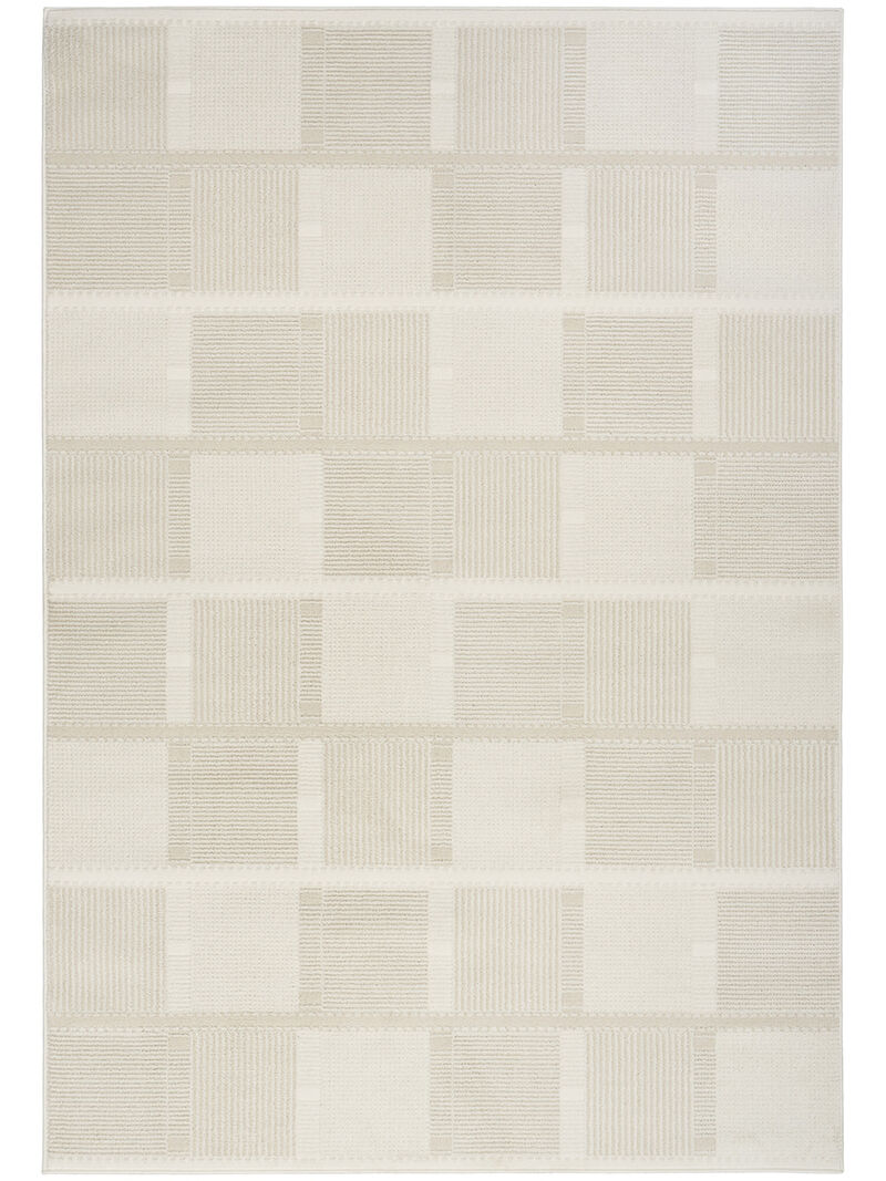 Nordic NRC09 Ivory/Beige 4' x 6' Rug