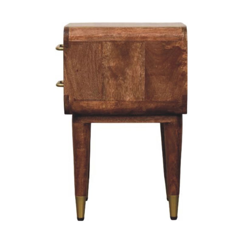 Artisan Furniture Solid Wood Astor 2-Drawer Nightstand