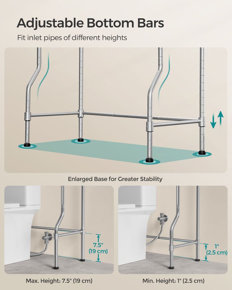 Bathroom Metal Storage Shelf: Durable and Stylish Solutions for Organized Bathrooms