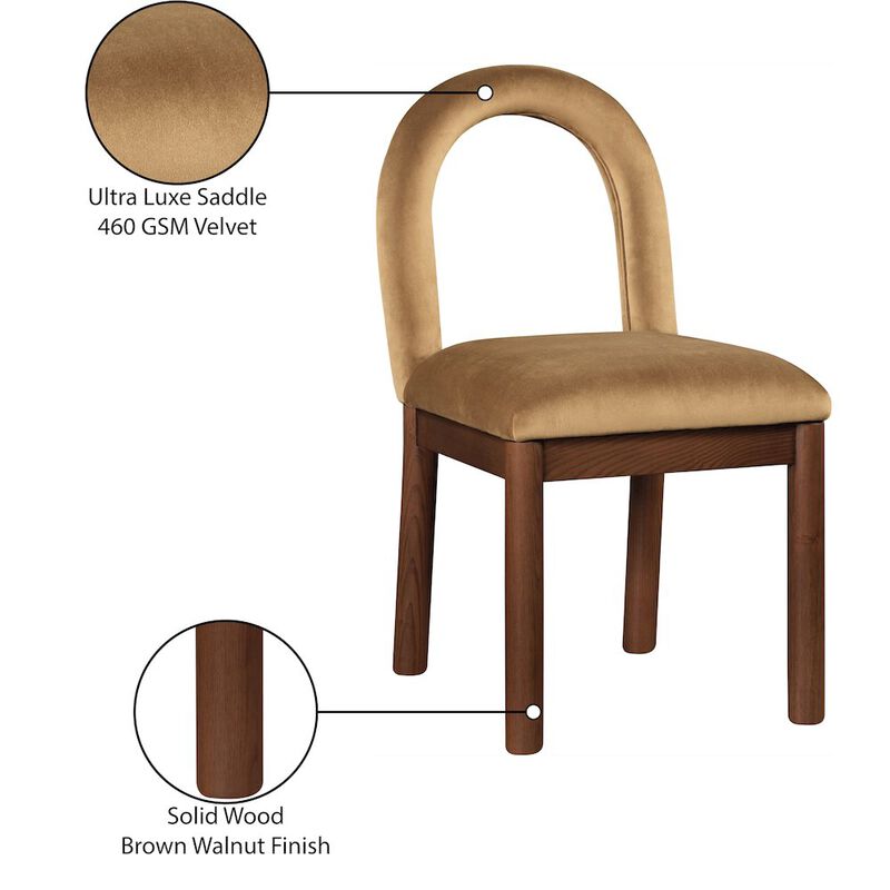 Meridian Furniture Conrad Velvet Dining Chair