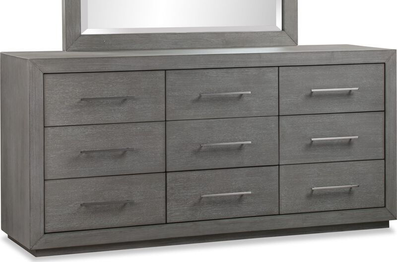 Melbourne Nine Drawer Dresser in Mineral