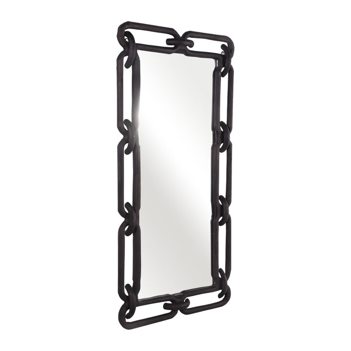 24x48" Wood Links Mirror