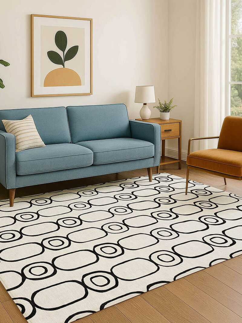 The Reserve TR6 Ivory 3' x 5' Rug