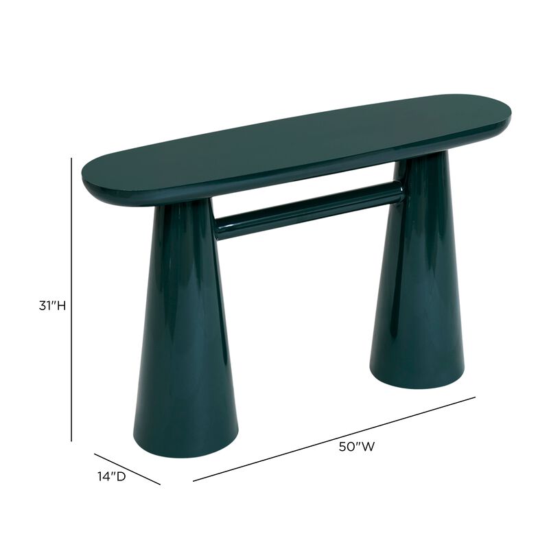 Baila Cream Gloss Lacquer Console Table image number 8