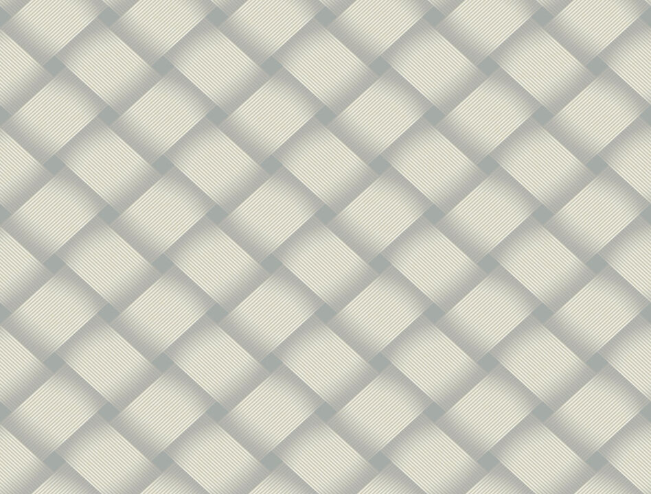 Bayside Basket Weave Smokey Blue Wallpaper