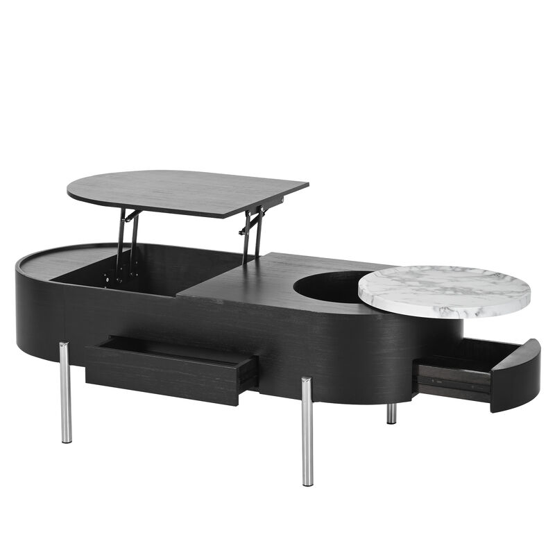 Merax Lift Top Coffee Table for Home Living Room