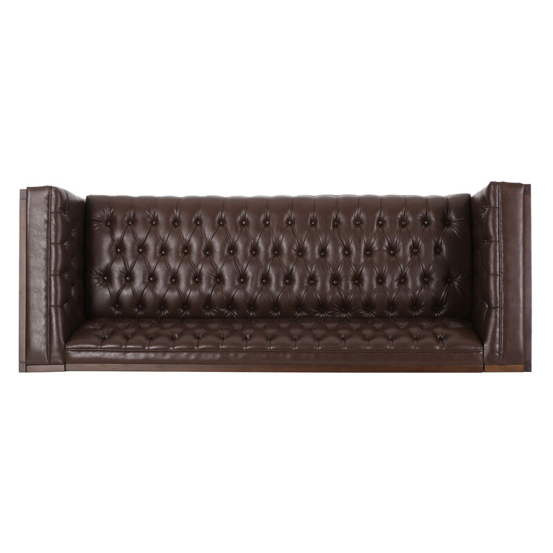 Bilkpa 3 seater PU sofa image number 7