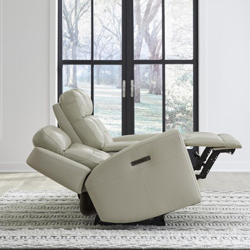 Liberty Furniture Dual Reclining Loveseat w/ Console, Power Headrest, Lumbar with Zero Gravity image number 2