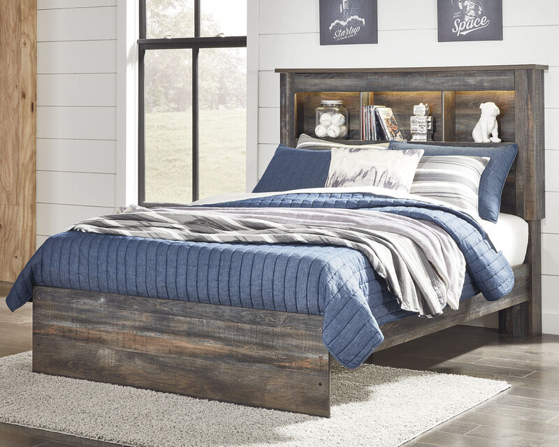 Drystan Full Bookcase Bed image number 1