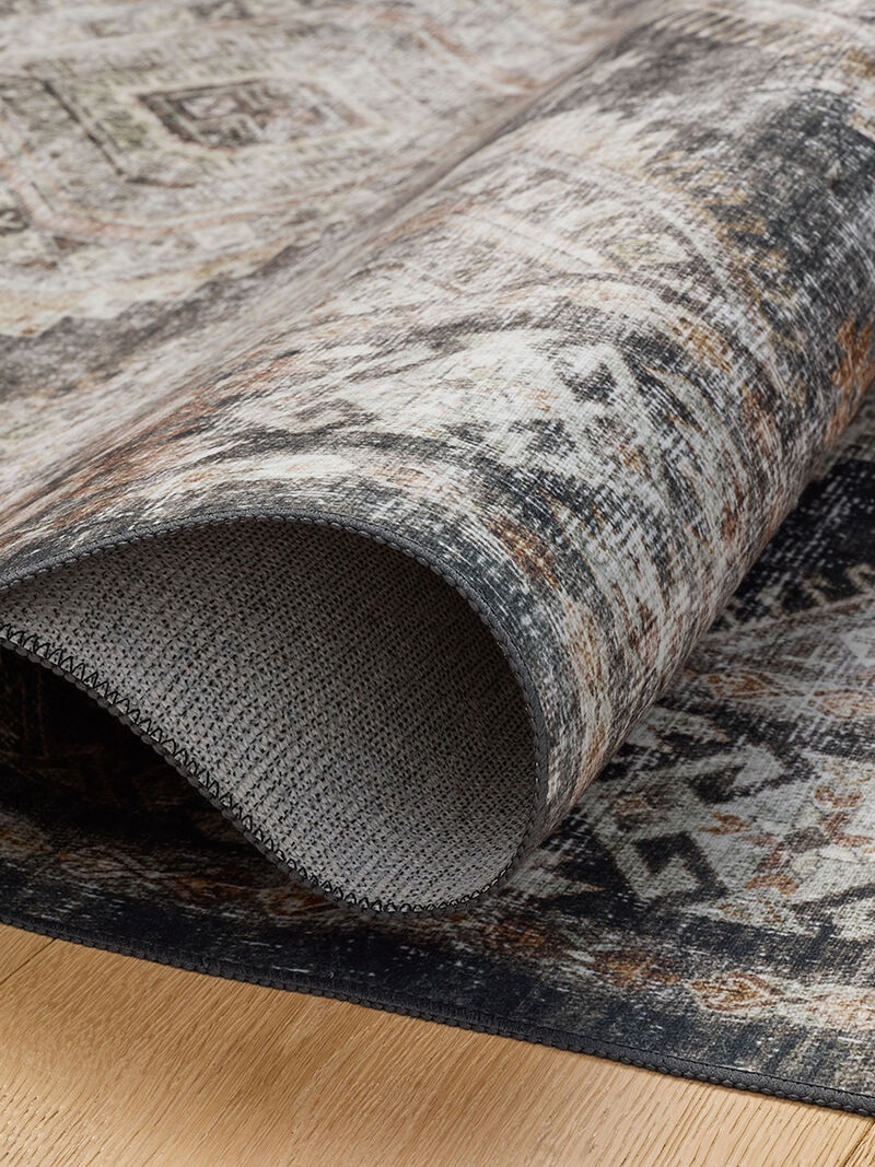 Josie  Ink/Earth 9'0"x12' Machine Washable Rug image number 4