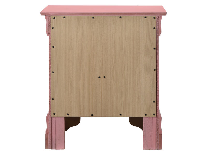 Louis Philippe 2-Drawer Nightstand (24 in. H X 22 in. W X 16 in. D)