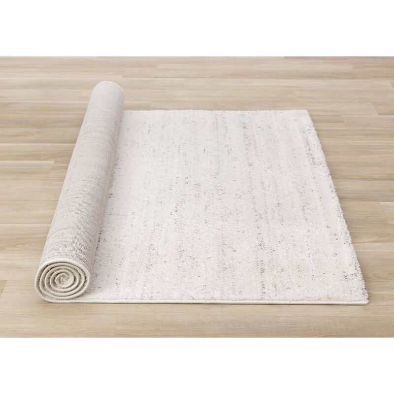 Novelle Home Sakura White Grey Speckled Area Rug, 5'3 x 7'7 image number 3