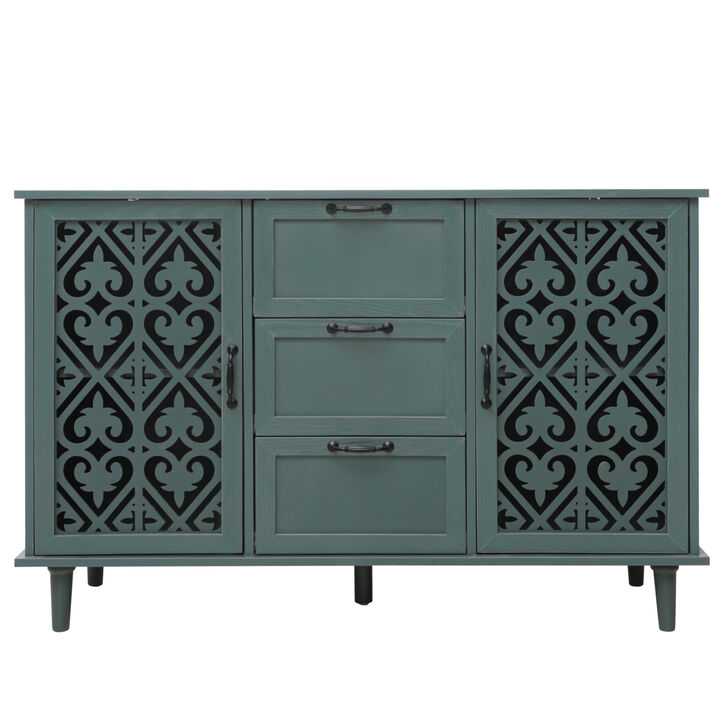 Merax Modern Storage Cabinet with 3 Drawers
