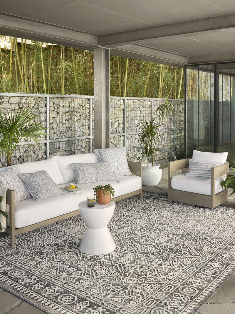 Rainier Pebble/Ivory 9'2" x 12'2" Rug