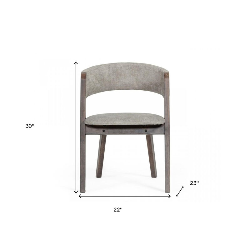 Wenge Finish Dining Chairs – Set of Two Stylish Seats