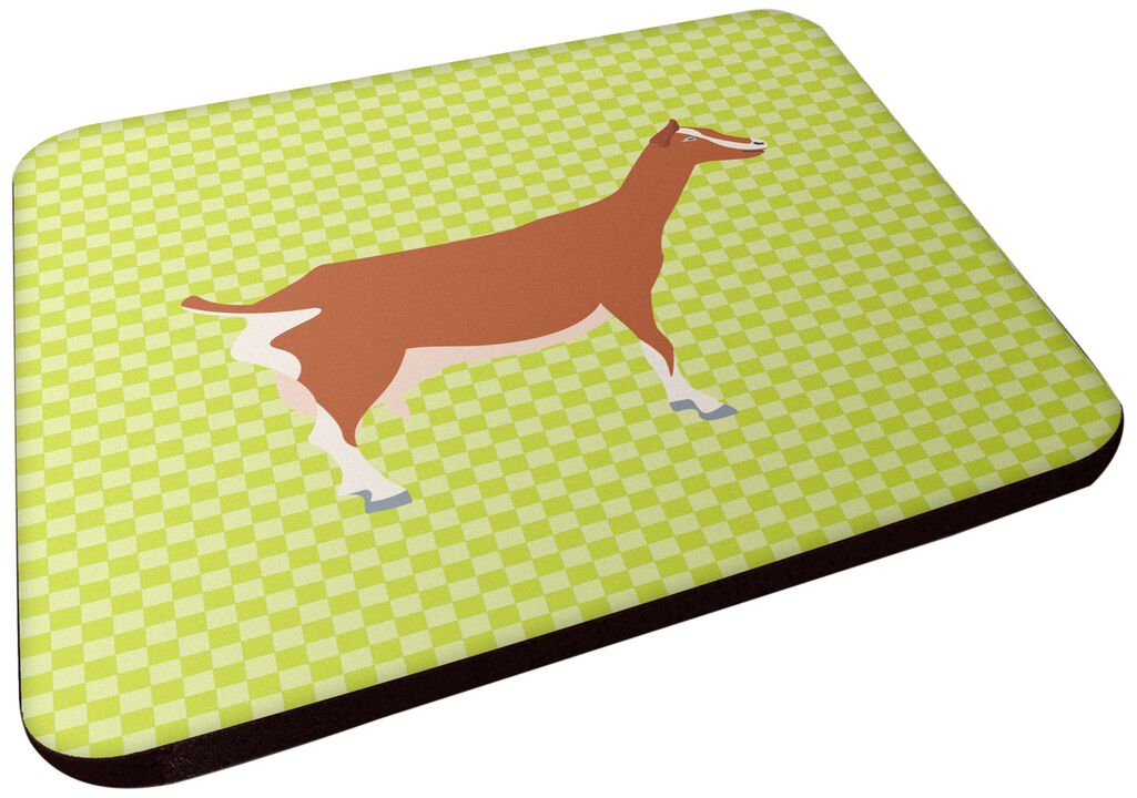 Caroline's Treasures Toggenburger Goat Green Decorative Coasters, 3.5, Multicolor