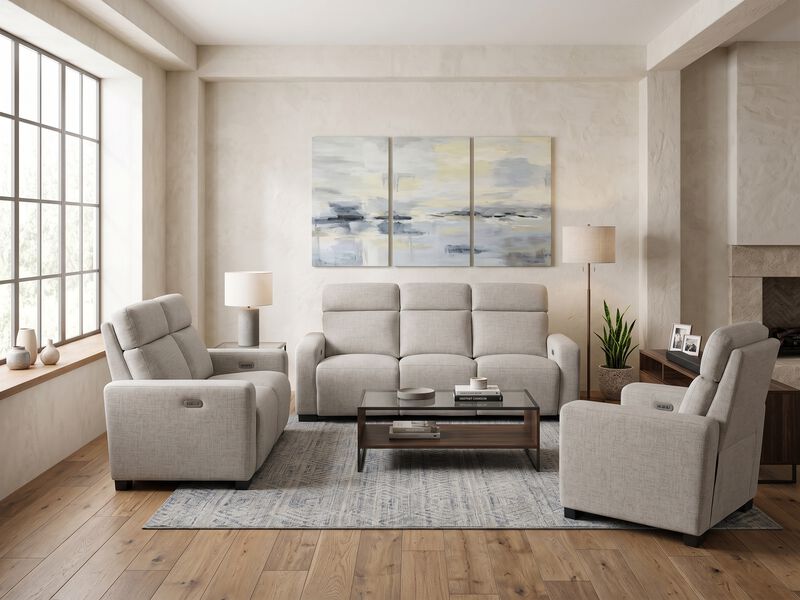 Acadia Power Reclining Sofa with Headrest image number 1