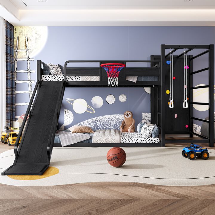Kwocex All-in-One Kids Play Loft Bed